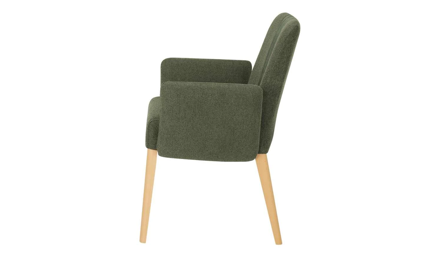 Woodford Polsterstuhl Ansgar | Rain Forest (Olivgrün) Ja Buche 5 Woodford Polsterstuhl Ansgar | Rain Forest (Olivgrün) Ja Buche – Bild 3