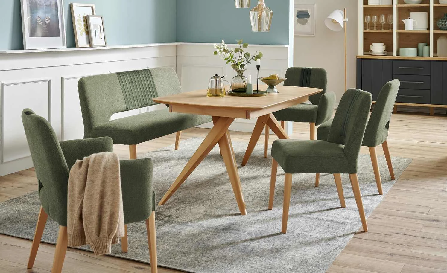 Woodford Polsterstuhl Ansgar | Rain Forest (Olivgrün) Ja Buche 3 Woodford Polsterstuhl Ansgar | Rain Forest (Olivgrün) Ja Buche
