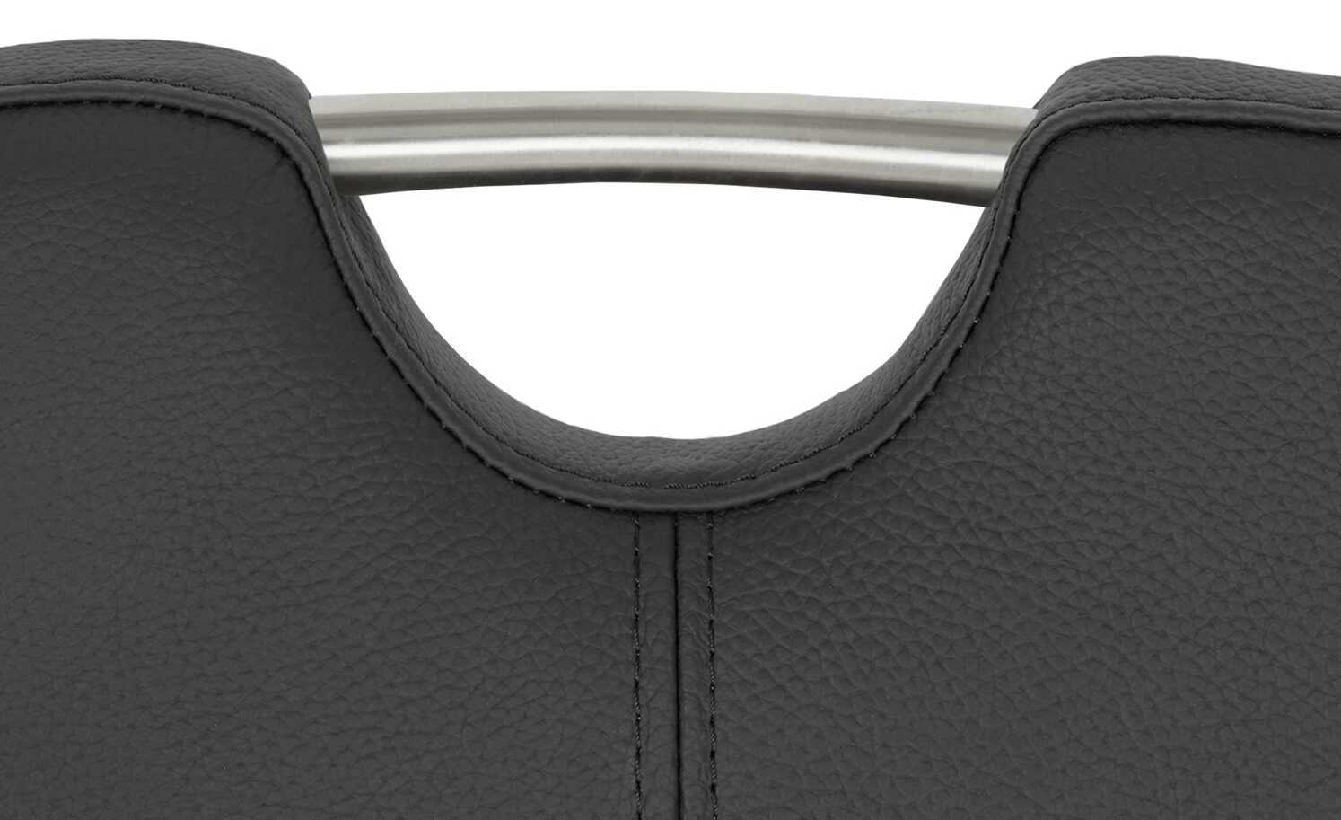 uno Leder-Freischwinger Sammy | Schwarz 9 uno Leder-Freischwinger Sammy | Schwarz – Bild 7