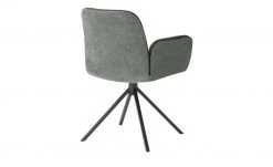 uno Polster-Armlehnstuhl Sevan | Innen: Dunkelgrau / Außen: Hellgrau 4-Fuß, drehbar -Stuhle Geschaft 14307645 10 202106142233