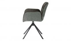 uno Polster-Armlehnstuhl Sevan | Innen: Dunkelgrau / Außen: Hellgrau 4-Fuß, drehbar -Stuhle Geschaft 14307645 6 202106142233