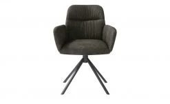 uno Polster-Armlehnstuhl Sevan | Innen: Dunkelgrau / Außen: Hellgrau 4-Fuß, drehbar -Stuhle Geschaft 14307645 7 202106142233