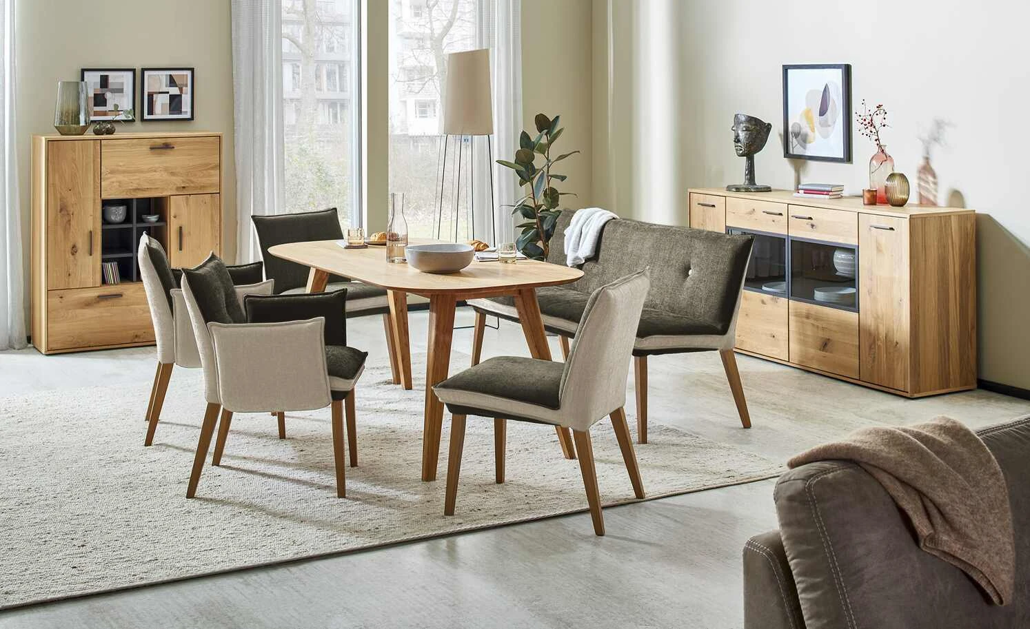 Woodford Polsterstuhl Sunna | Kombi Grey (Grau / Beige) Nein 3 Woodford Polsterstuhl Sunna | Kombi Grey (Grau / Beige) Nein