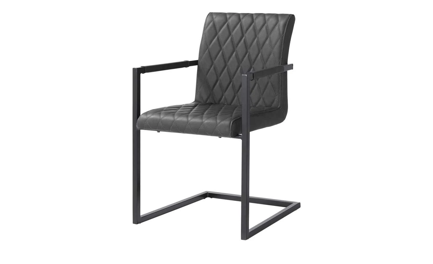 uno Kunstleder-Freischwinger Lisa | Grau Ja 3 uno Kunstleder-Freischwinger Lisa | Grau Ja