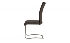 uno Freischwinger Letitia | Braun Kunstleder -Stuhle Geschaft 14307856 6 202101262258