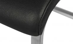 uno Freischwinger Letitia | Schwarz Kunstleder -Stuhle Geschaft 14307876 5 202101262258