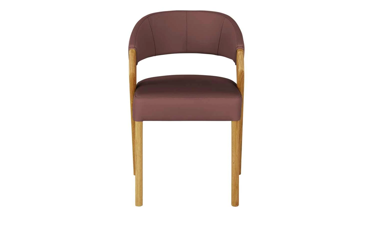 Woodford Leder-Polsterstuhl Marion | Bordeauxrot 8 Woodford Leder-Polsterstuhl Marion | Bordeauxrot – Bild 6