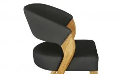 Woodford Leder-Polsterstuhl Marion | Schwarz -Stuhle Geschaft 14307905 9 202011132247