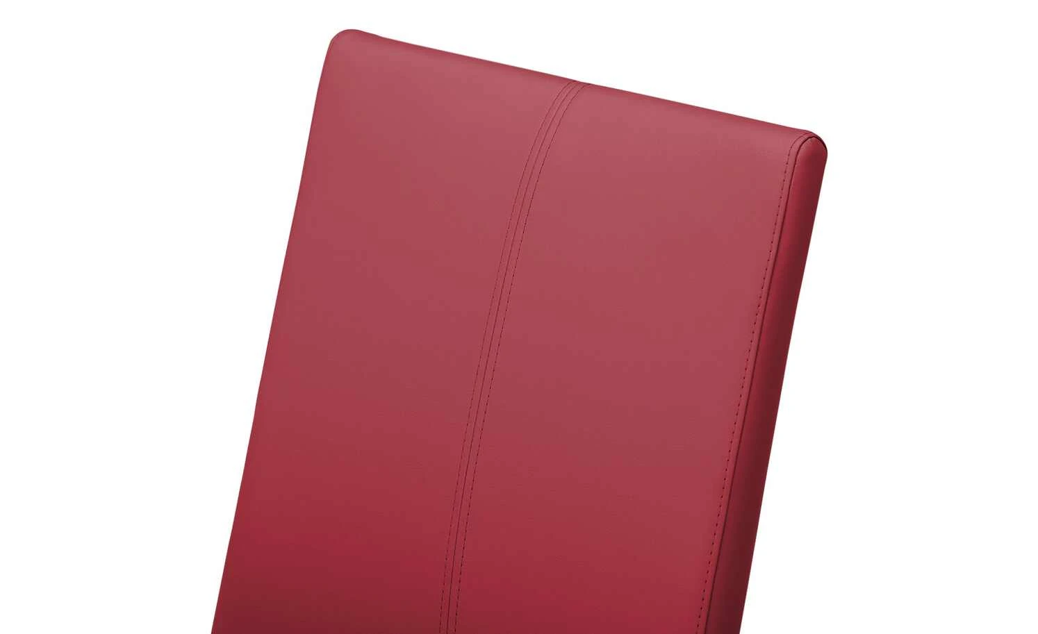 Woodford Kunstleder-Freischwinger mit Griff Levi | Cherry (Rot) 10 Woodford Kunstleder-Freischwinger mit Griff Levi | Cherry (Rot) – Bild 8