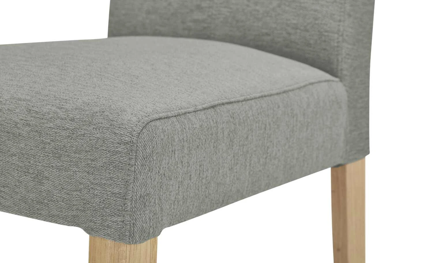 Woodford Polsterstuhl mit Griff Gabi 4 | Shark Skin (Hellgrau) Eiche Bianco 11 Woodford Polsterstuhl mit Griff Gabi 4 | Shark Skin (Hellgrau) Eiche Bianco – Bild 9