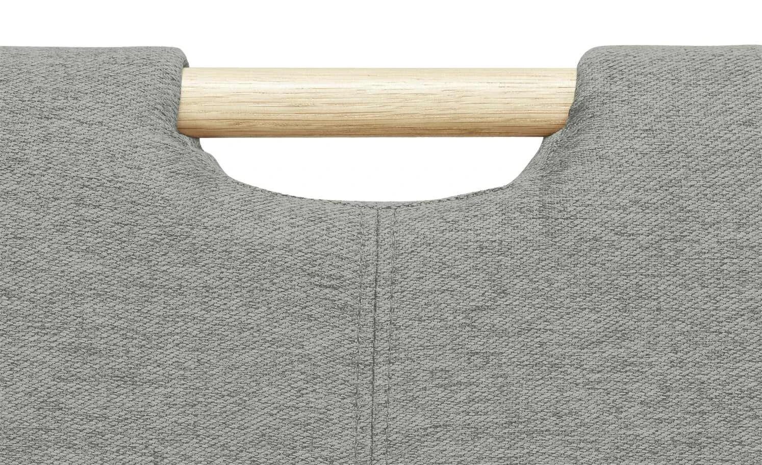 Woodford Polsterstuhl mit Griff Gabi 4 | Shark Skin (Hellgrau) Eiche Bianco 12 Woodford Polsterstuhl mit Griff Gabi 4 | Shark Skin (Hellgrau) Eiche Bianco – Bild 10