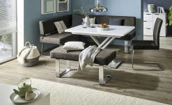 Polsterschwingstuhl Canto I | Darkbrown (Dunkelbraun)