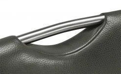 Leder-Schwingstuhl mit Griff Canto II | Zinn (Grau) -Stuhle Geschaft 14308012 2 202011112249