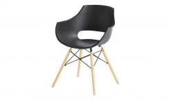 Schalenstuhl Denny | Schwarz