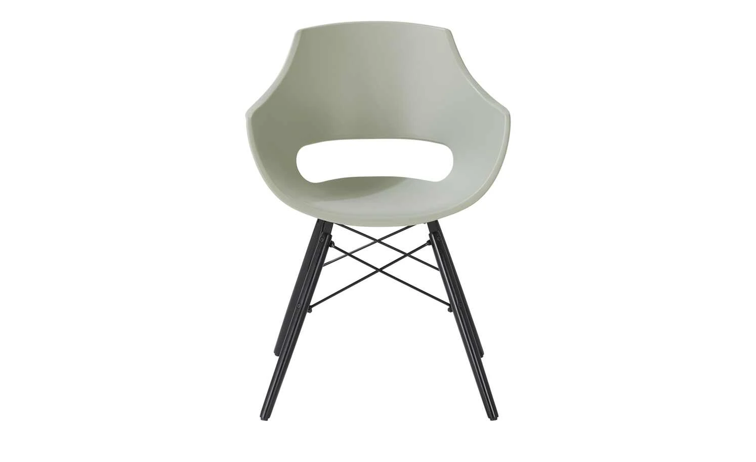 Schalenstuhl Denny | Graugrün 4 Schalenstuhl Denny | Graugrün – Bild 2