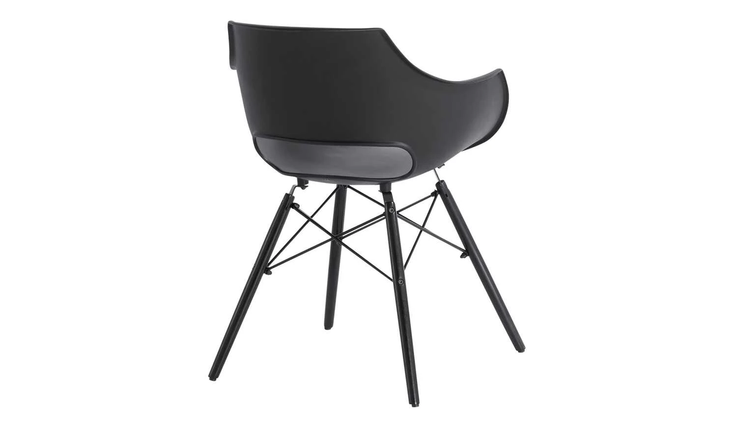 Schalenstuhl Denny | Schwarz 5 Schalenstuhl Denny | Schwarz – Bild 3