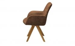 Woodford Polsterstuhl mit Armlehne Bristol | Cognac (Braun) Eiche Ja -Stuhle Geschaft 14308251 10 202203181234