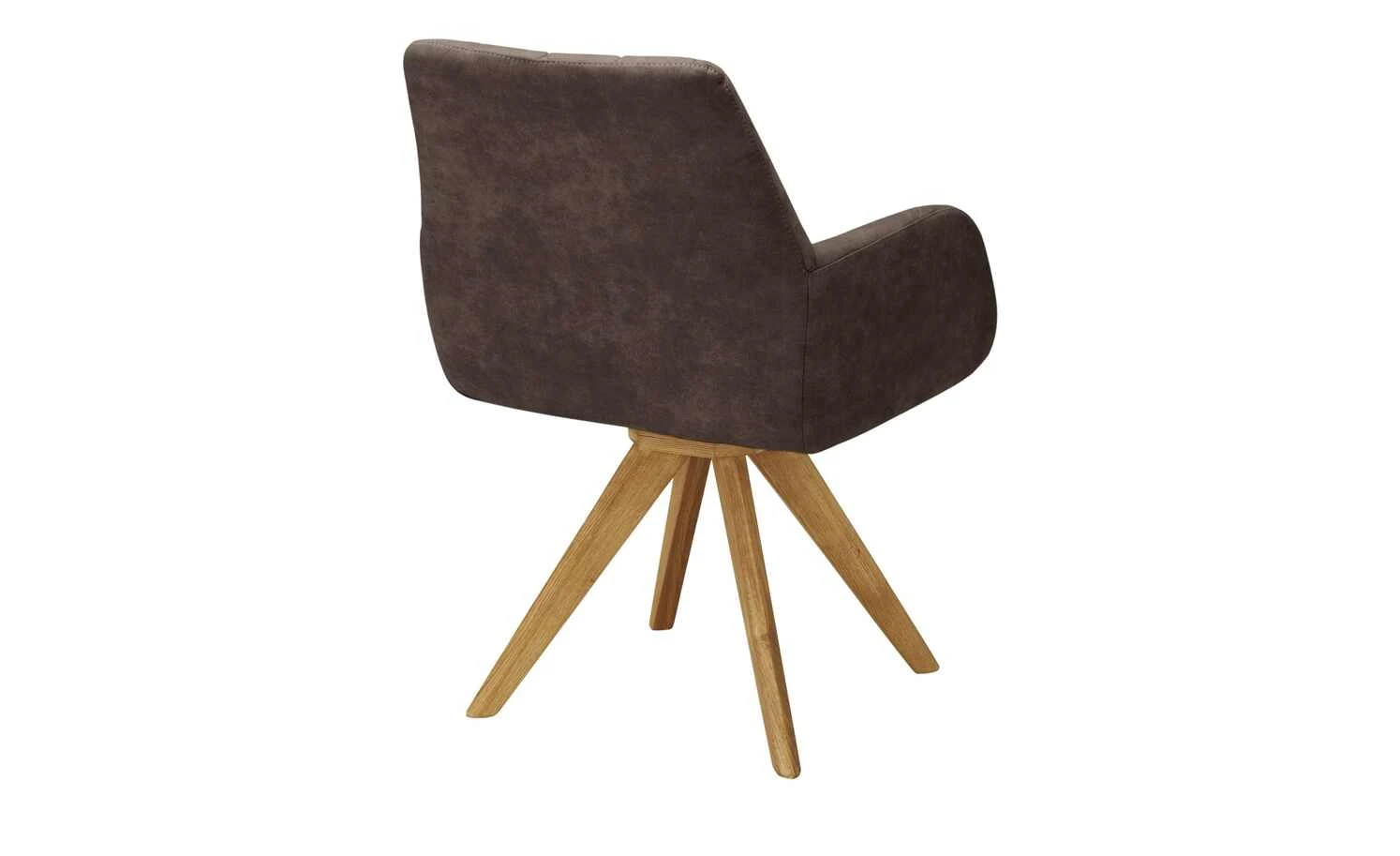 Woodford Polsterstuhl mit Armlehne Bristol | Braun (Dunkelbraun) Eiche Ja 7 Woodford Polsterstuhl mit Armlehne Bristol | Braun (Dunkelbraun) Eiche Ja – Bild 5