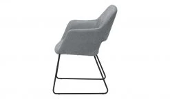 Woodford Kufenstuhl mit Armlehne Berlin | Grau -Stuhle Geschaft 14308260 3 202203182232