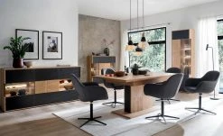 Polsterstuhl drehbar Lemonde | Anthrazit Geschlossener Rücken Schwarz matt 10 Polsterstuhl drehbar Lemonde | Anthrazit Geschlossener Rücken Schwarz matt -Stuhle Geschaft 14308356 3 202102051235