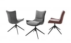 Drehstuhl Timka | Schlamm (Hellgrau)