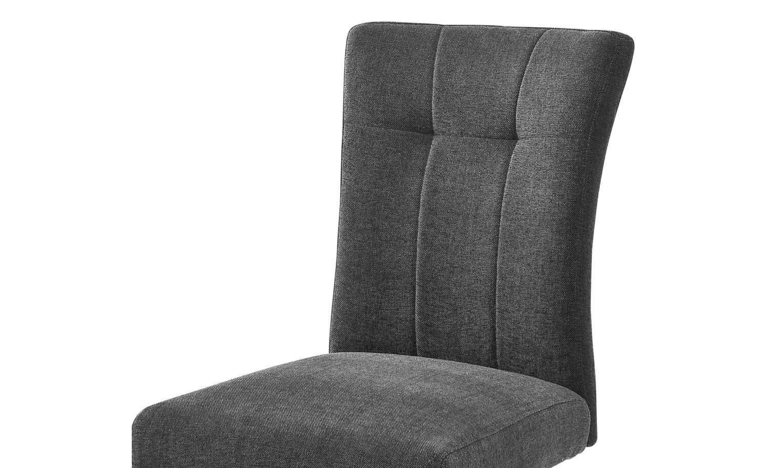 uno Polsterschwingstuhl Vieste | Anthrazit Schwarz matt 8 uno Polsterschwingstuhl Vieste | Anthrazit Schwarz matt – Bild 6