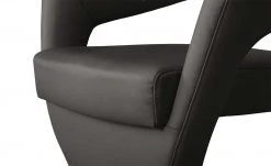 Leder-Drehstuhl Kingsman | Mocca (Dunkelbraun) Eckig -Stuhle Geschaft 14308894 1 202102262235