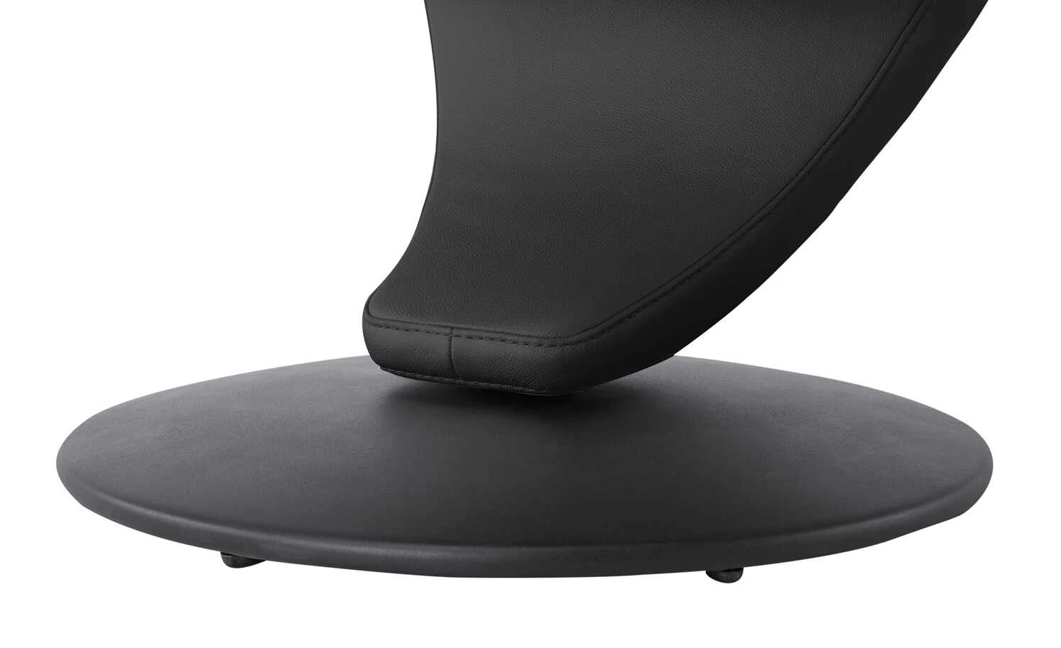 Leder-Drehstuhl Kingsman | Schwarz Eckig 8 Leder-Drehstuhl Kingsman | Schwarz Eckig – Bild 6