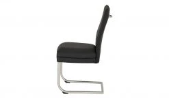 uno Leder-Freischwinger Sophia | Schwarz -Stuhle Geschaft 14309016 10 202112172232