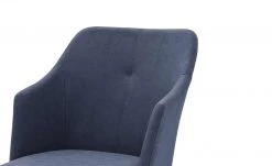 Polsterstuhl Dita | Nachtblau 4-Fuß eckig hohe Armlehne -Stuhle Geschaft 14309570 4 202101262258