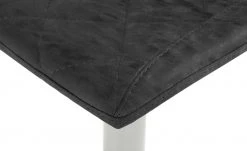 Barhocker MyToby | Schwarz Edelstahl eckiger Bodenteller -Stuhle Geschaft 14309603 6 202108022233