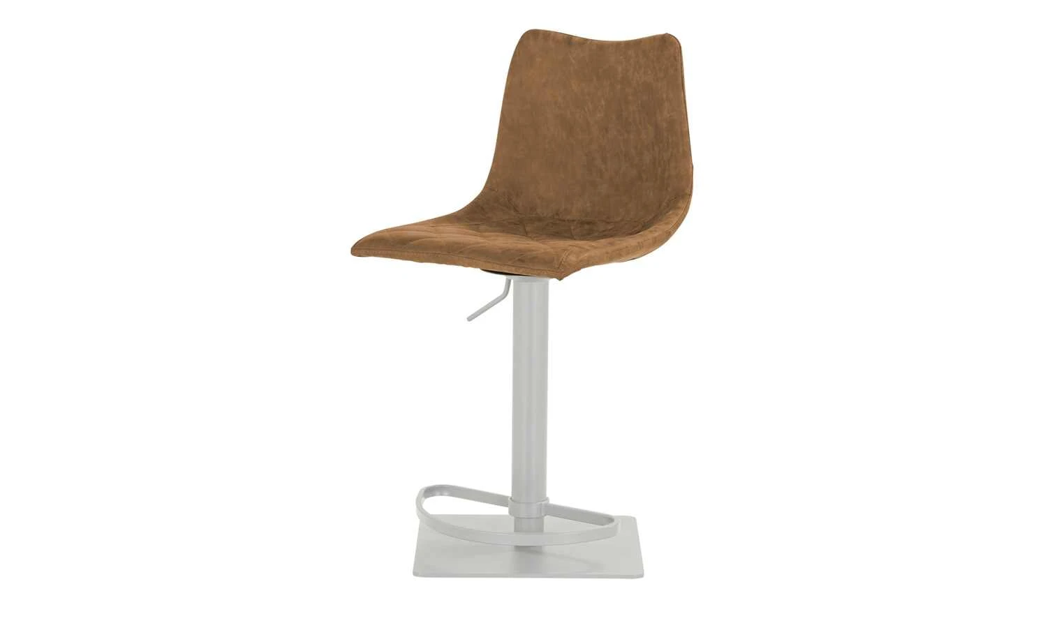 Barhocker MyToby | Terrabraun Edelstahl eckiger Bodenteller 5 Barhocker MyToby | Terrabraun Edelstahl eckiger Bodenteller – Bild 3