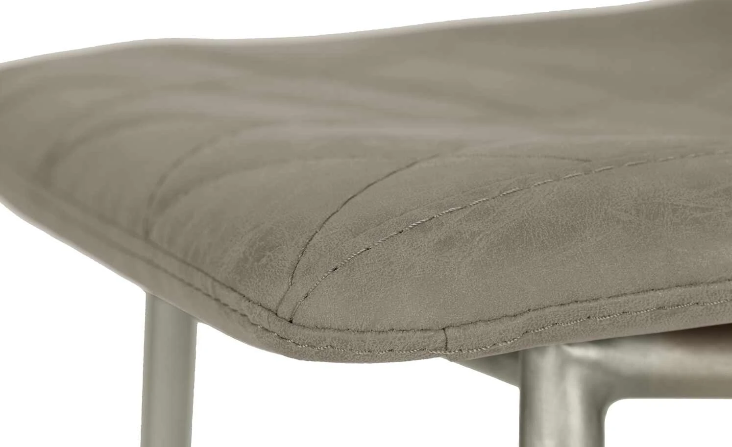 Tresenhocker MyToby | Lichtgrau Füße Edelstahl 7 Tresenhocker MyToby | Lichtgrau Füße Edelstahl – Bild 5