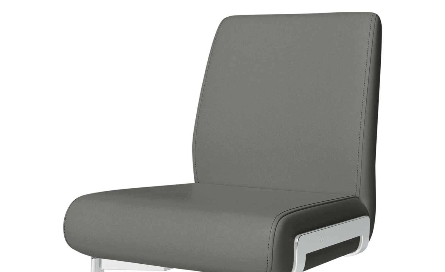 JOOP! Schwingstuhl Leder 007 | Zinn (Grau) 7 JOOP! Schwingstuhl Leder 007 | Zinn (Grau) – Bild 5