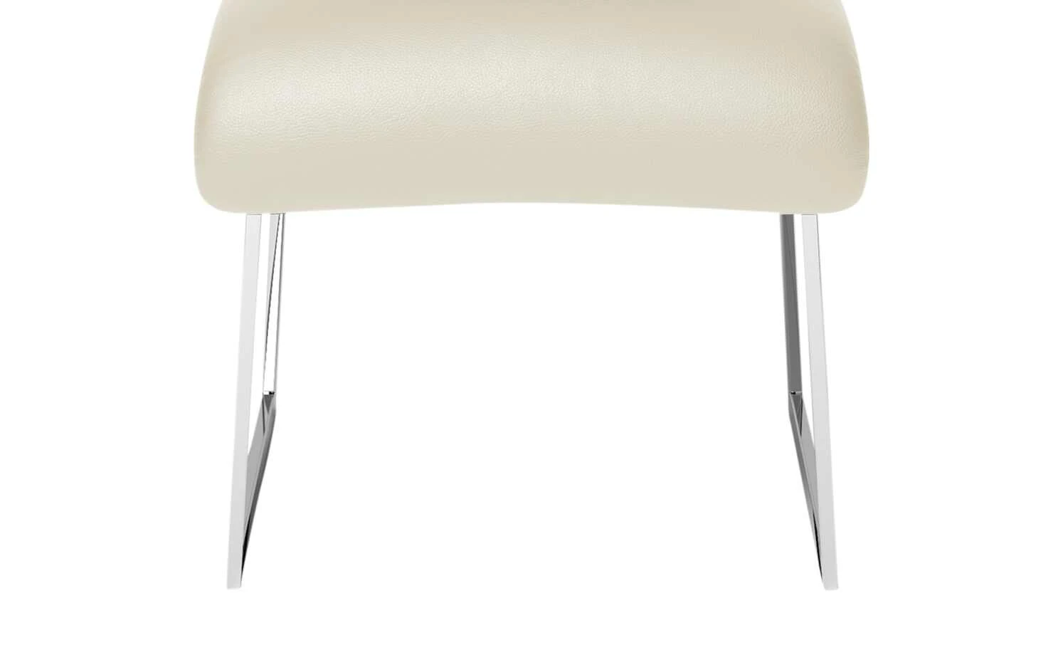 JOOP! Leder-Kufenstuhl Cubic | Perle (Creme) Nein 9 JOOP! Leder-Kufenstuhl Cubic | Perle (Creme) Nein – Bild 7