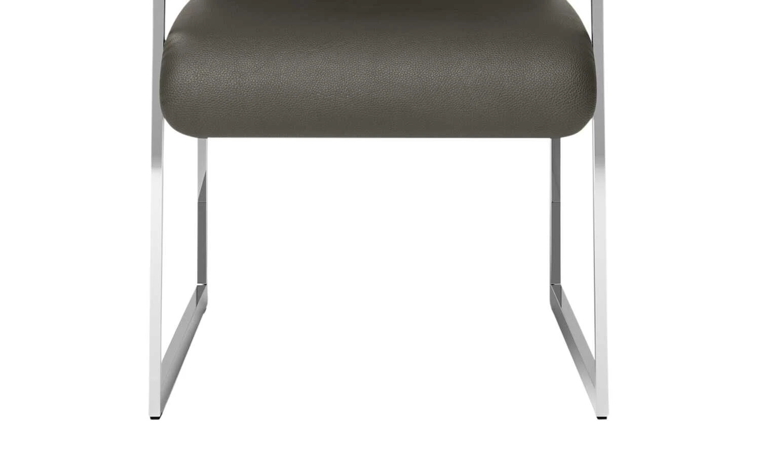 JOOP! Leder-Kufenstuhl Cubic | Schlamm (Braun) Ja 6 JOOP! Leder-Kufenstuhl Cubic | Schlamm (Braun) Ja – Bild 4