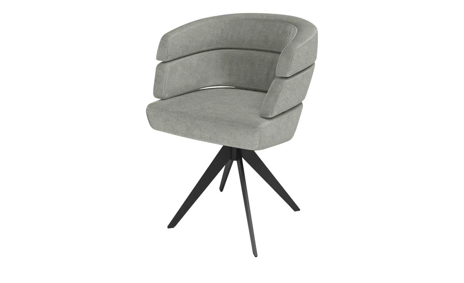 JOOP! Polster-Drehsessel Curves | Stone (Grau) 4-Fußstuhl 3 JOOP! Polster-Drehsessel Curves | Stone (Grau) 4-Fußstuhl