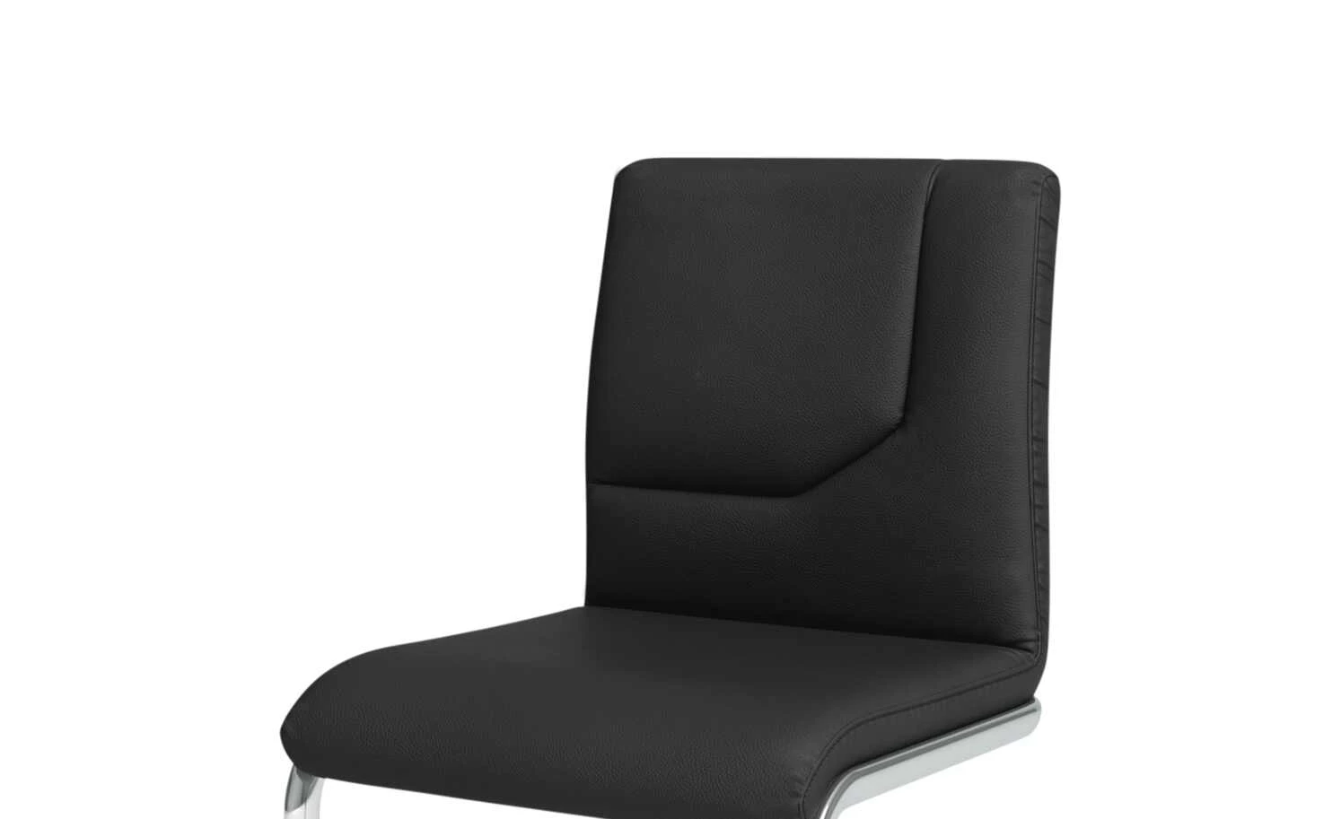 JOOP! Leder-Schwingstuhl Straps | Black (Schwarz) Einzug rechts 5 JOOP! Leder-Schwingstuhl Straps | Black (Schwarz) Einzug rechts – Bild 3