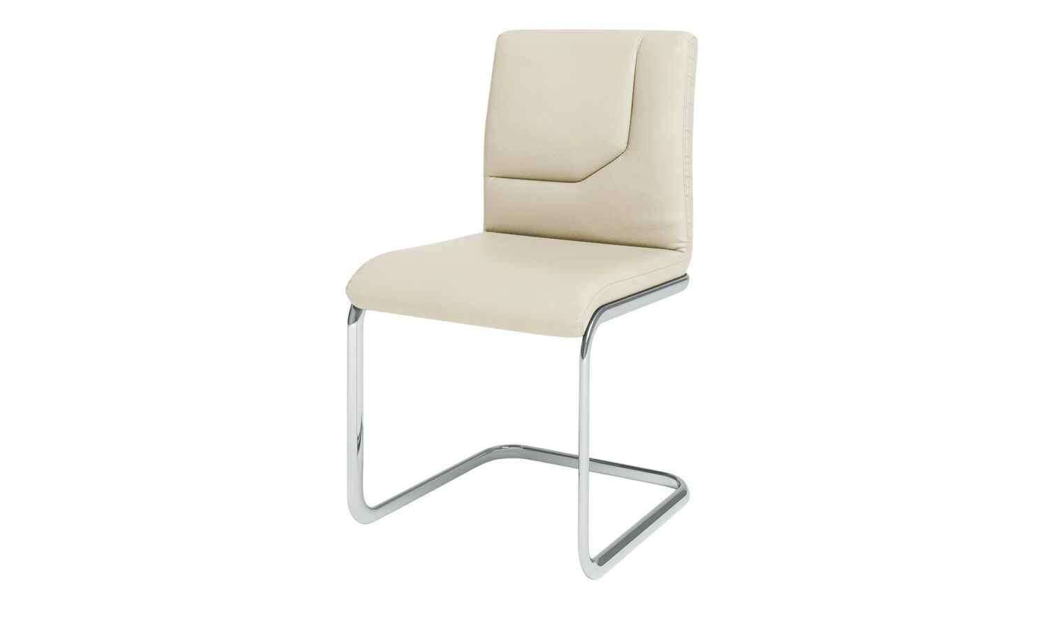 JOOP! Leder-Schwingstuhl Straps | Perle (Creme) Einzug rechts 3 JOOP! Leder-Schwingstuhl Straps | Perle (Creme) Einzug rechts