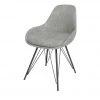 JOOP! Chenille-Schalenstuhl Wires | Hellgrau -Stuhle Geschaft 15300474 3 202104212234