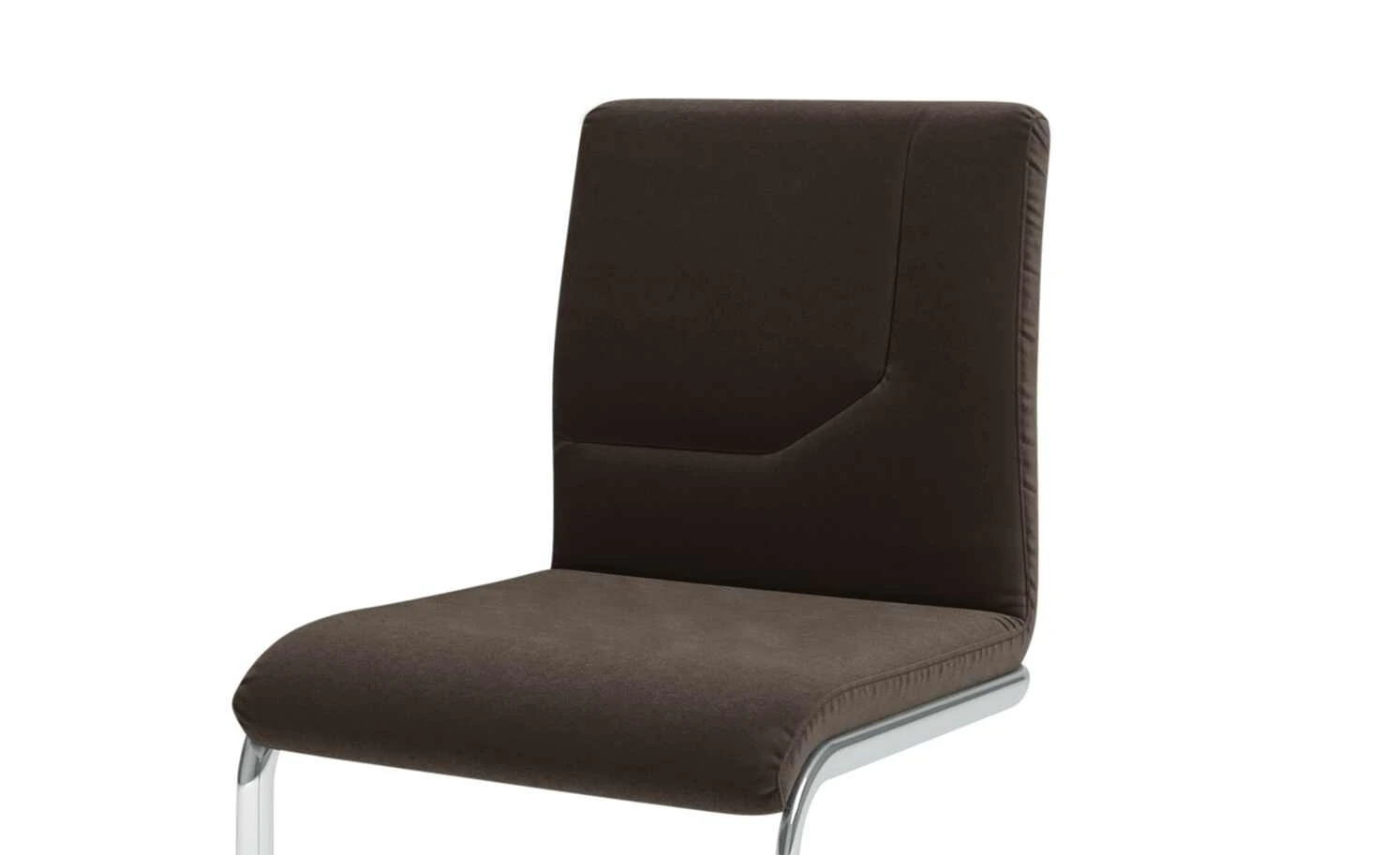 JOOP! Samt-Schwingstuhl Straps | Mocca (Dunkelbraun) Einzug rechts 4 JOOP! Samt-Schwingstuhl Straps | Mocca (Dunkelbraun) Einzug rechts – Bild 2