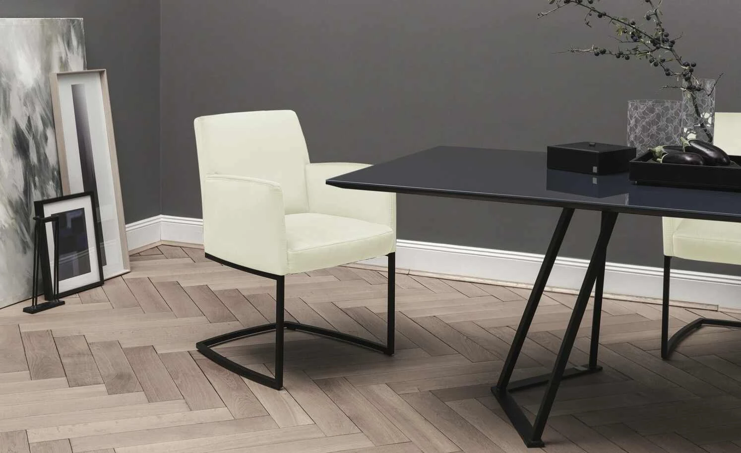 JOOP! Samt-Schwingstuhl Swing | Perle (Creme) Ja 3 JOOP! Samt-Schwingstuhl Swing | Perle (Creme) Ja