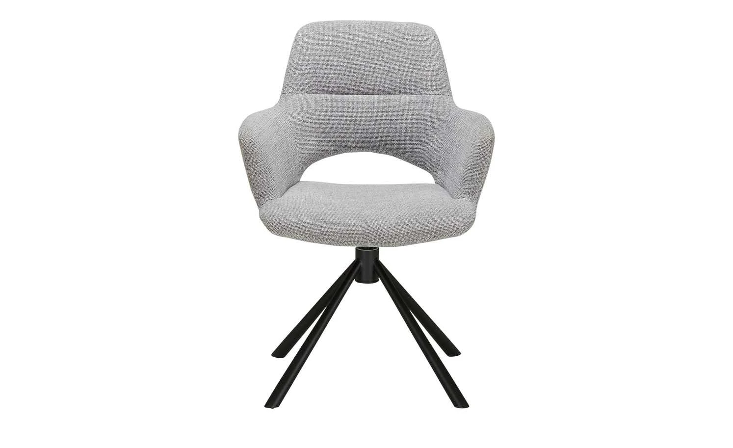 uno Polsterstuhl drehbar Debby | Hellgrau Ja 12 uno Polsterstuhl drehbar Debby | Hellgrau Ja – Bild 10