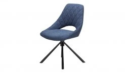 uno Polsterstuhl Dobby | Blau Nein