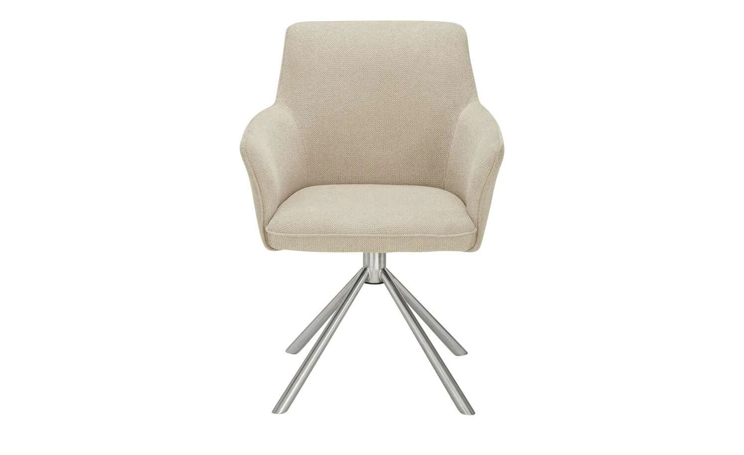 uno Polsterstuhl drehbar Dana | Beige 5 uno Polsterstuhl drehbar Dana | Beige – Bild 3