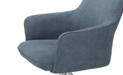 uno Polsterstuhl drehbar Dana | Blau -Stuhle Geschaft 15300885 5 202201201237