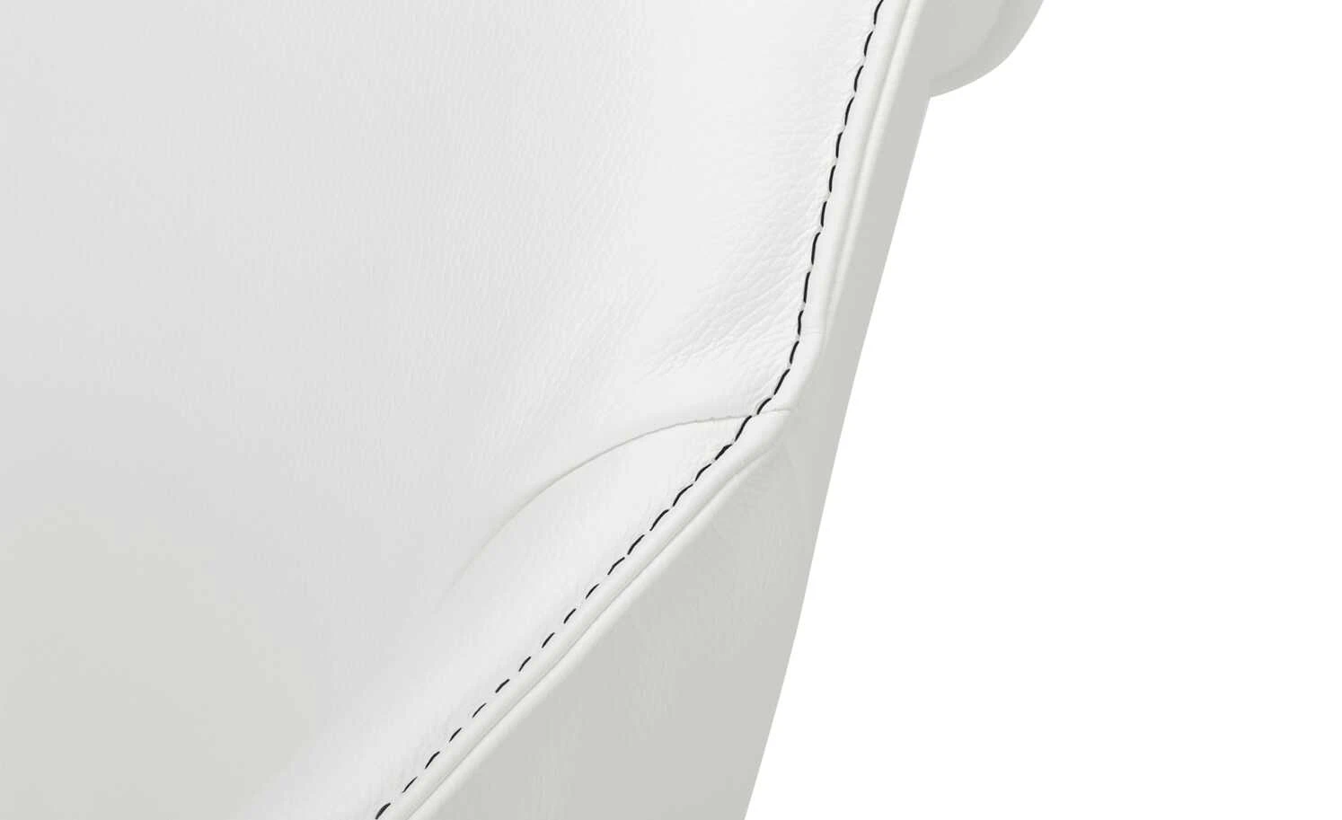 KOINOR Armlehnstuhl Dining System 1 | Latte (Weiß) / Kontrastnaht Grau 14 KOINOR Armlehnstuhl Dining System 1 | Latte (Weiß) / Kontrastnaht Grau – Bild 12