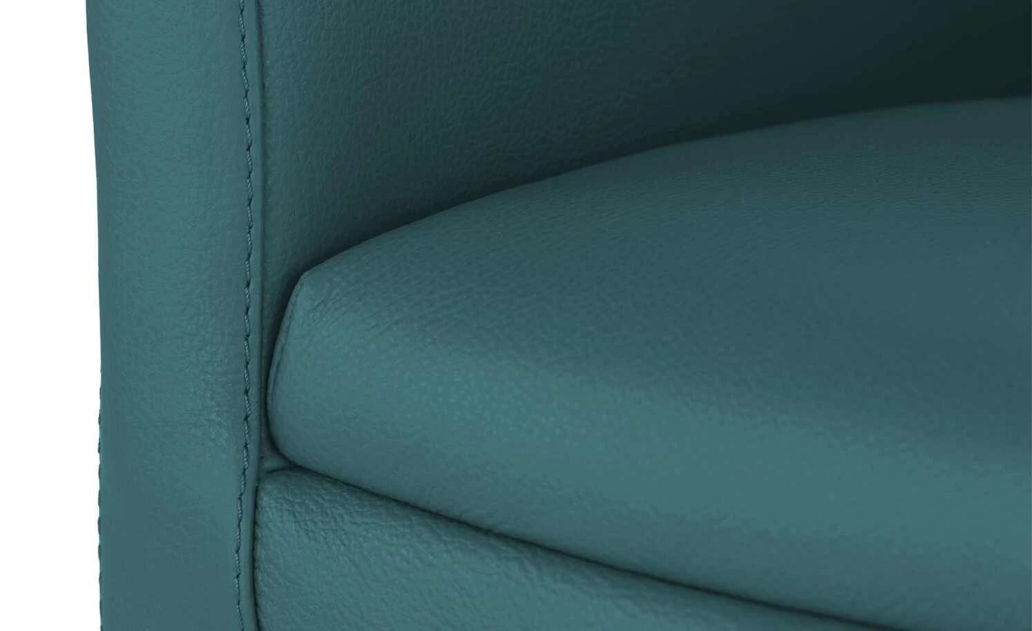 Wohnwert Leder-Schalenstuhl Jalto | Turquoise (Blau) Nein 6 Wohnwert Leder-Schalenstuhl Jalto | Turquoise (Blau) Nein – Bild 4