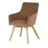 Wohnwert Armlehn-Polsterstuhl Fina | Sand (Braun) Nein -Stuhle Geschaft 15301201 8 202106292232