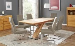 Woodford Polsterschwingstuhl Tessa | Taupe Nein